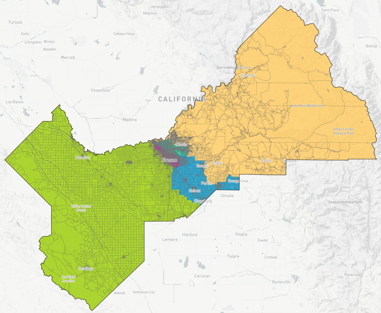 Draft Maps County Of Fresno 1120